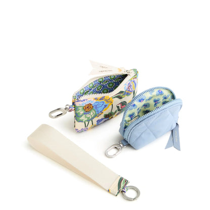 Dual Pouch Wide Wristlet
