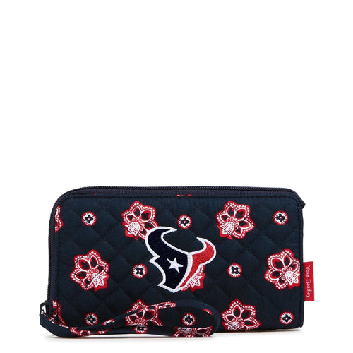 NFL RFID Front Zip Wristlet