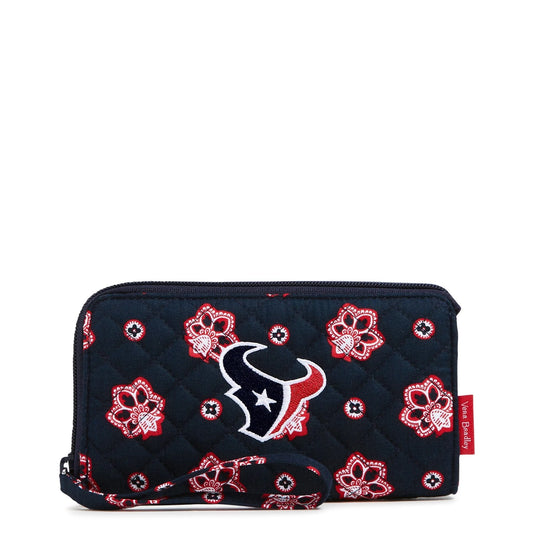 NFL RFID Front Zip Wristlet