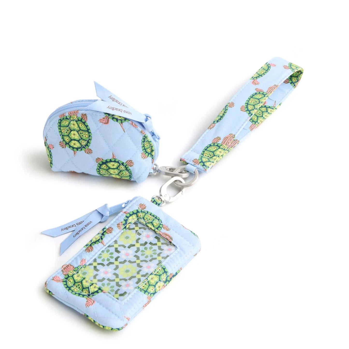 Dual Pouch Wide Wristlet