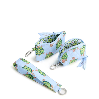 Dual Pouch Wide Wristlet