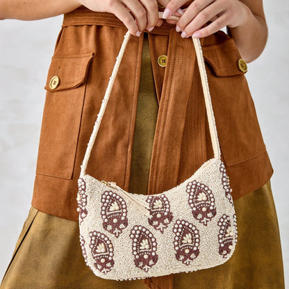 Mini Roxbury Crescent Shoulder Bag