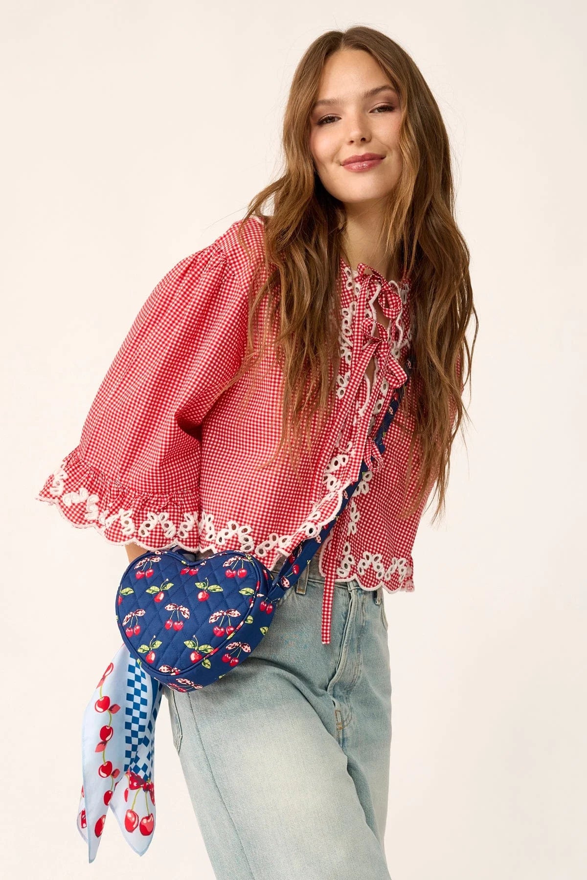Verona Heart Crossbody