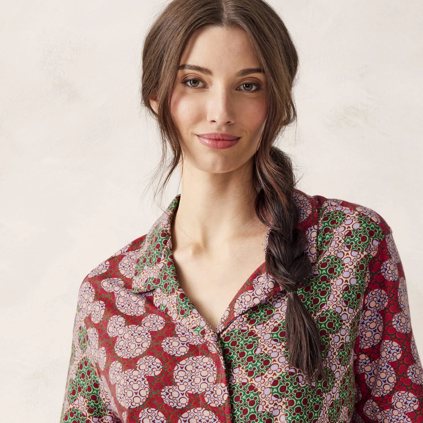 Disney Button-Down Pajama Set