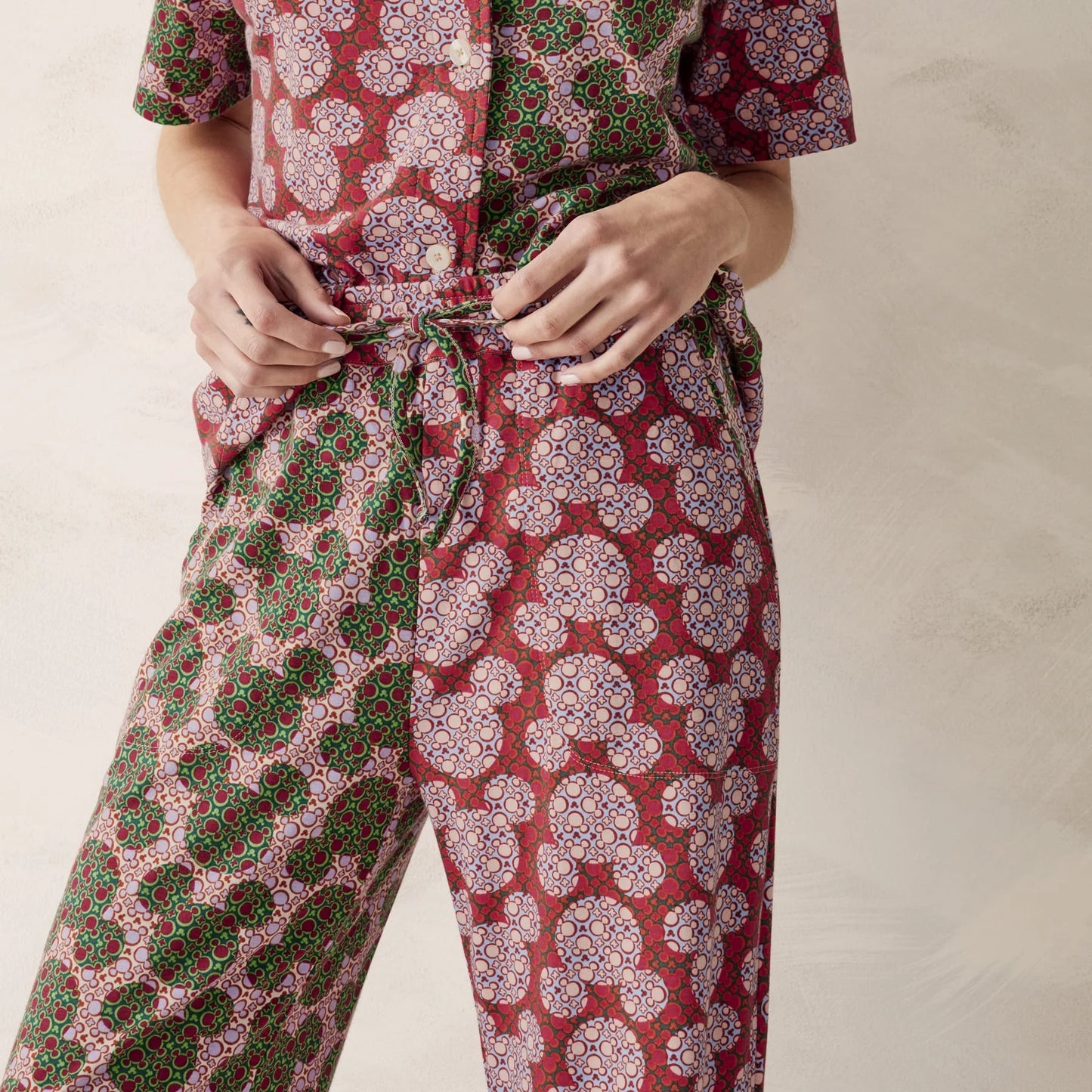 Disney Button-Down Pajama Set