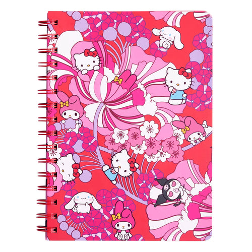 Hello Kitty® and Friends Small Spiral Notebook with Pockets
