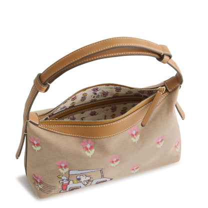 Peanuts Roxbury Crescent Shoulder Bag
