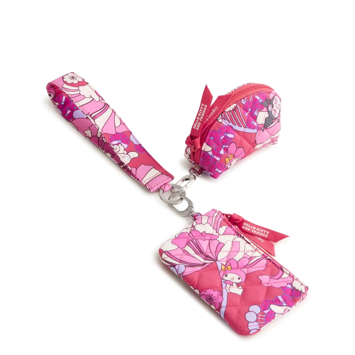Hello Kitty® and Friends Dual Pouch Wide Wristlet
